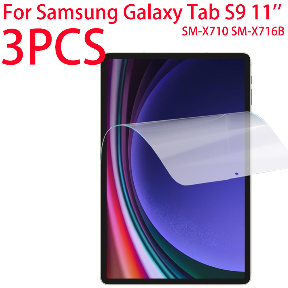 Galaxy Tablet Accessories - 3 opakowania PET Soft Film Screen