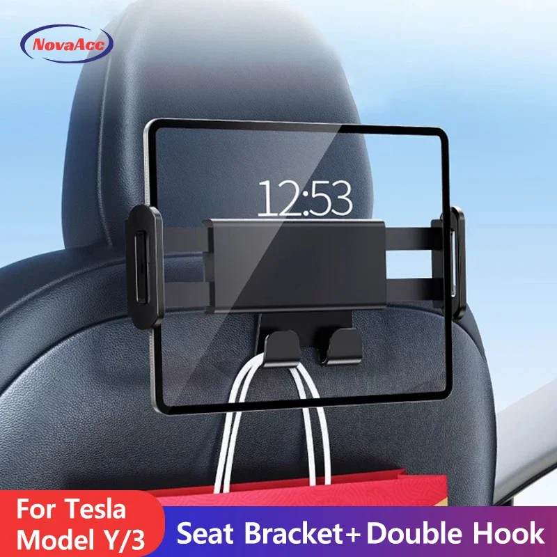 Tablet Accessories - Uchwyt na zagłówek samochodowy do Tesla