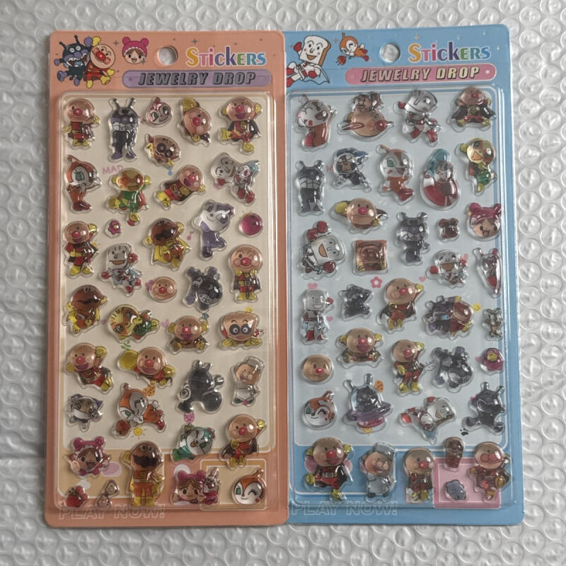 Tablet Accessories - Urocza naklejka 3D Anpanman, kreatywna naklejka