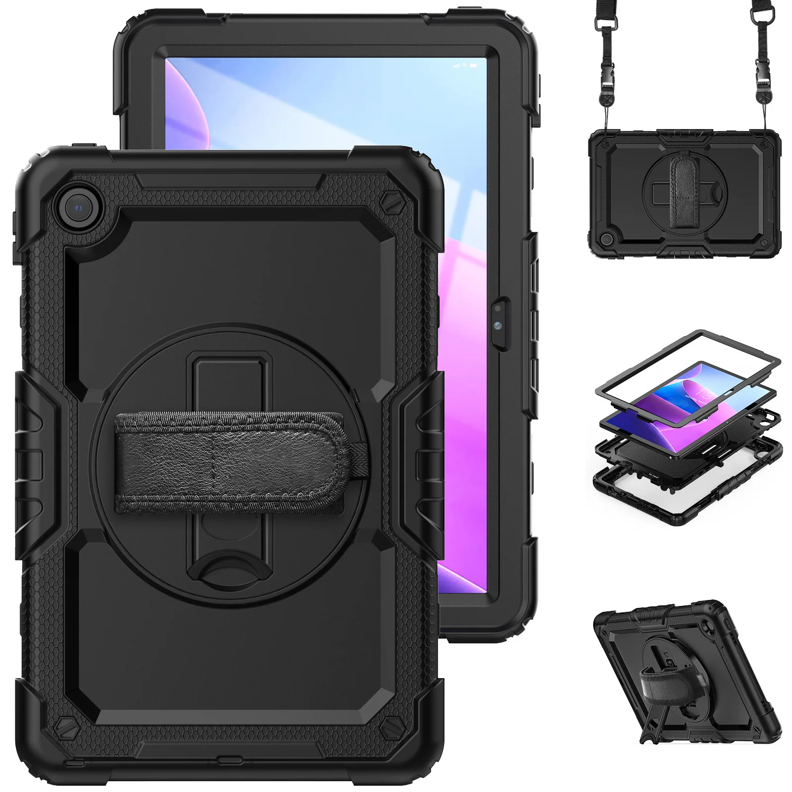 Etui z podpórką i paskiem na r – Lenovo Tablet M11 Accessories recenzja i cena