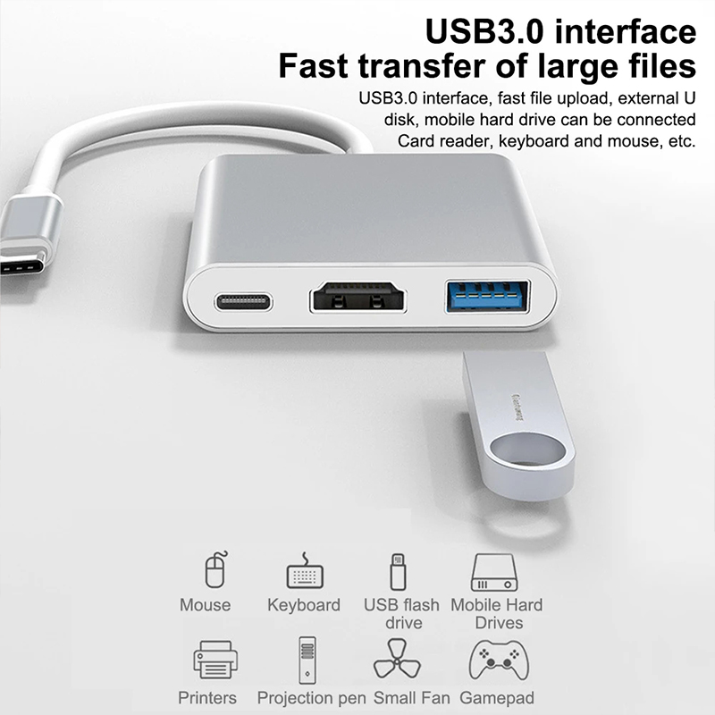 Hub USB Typu C 3 w 1 z 4K HDMI – Tablet Accessories Samsung recenzja i cena