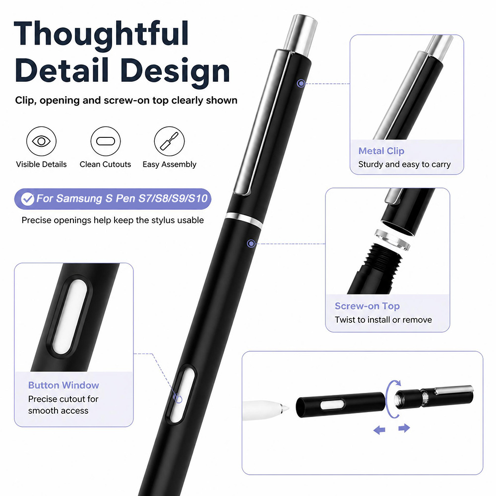 Nowy etui na rysik S Pen do Sa – Tablet Accessories Samsung recenzja i cena