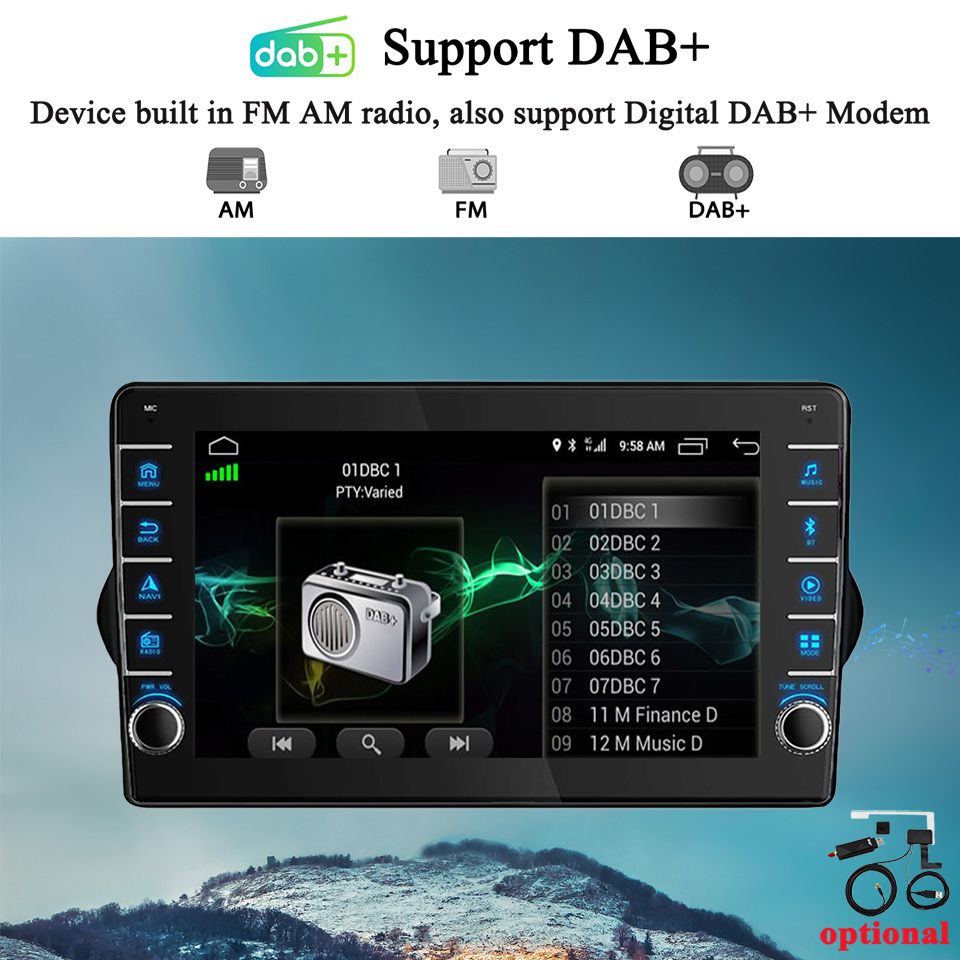 Radio samochodowe 8G 128G Andr – Tablet Danish Mobile & Accessories recenzja i cena