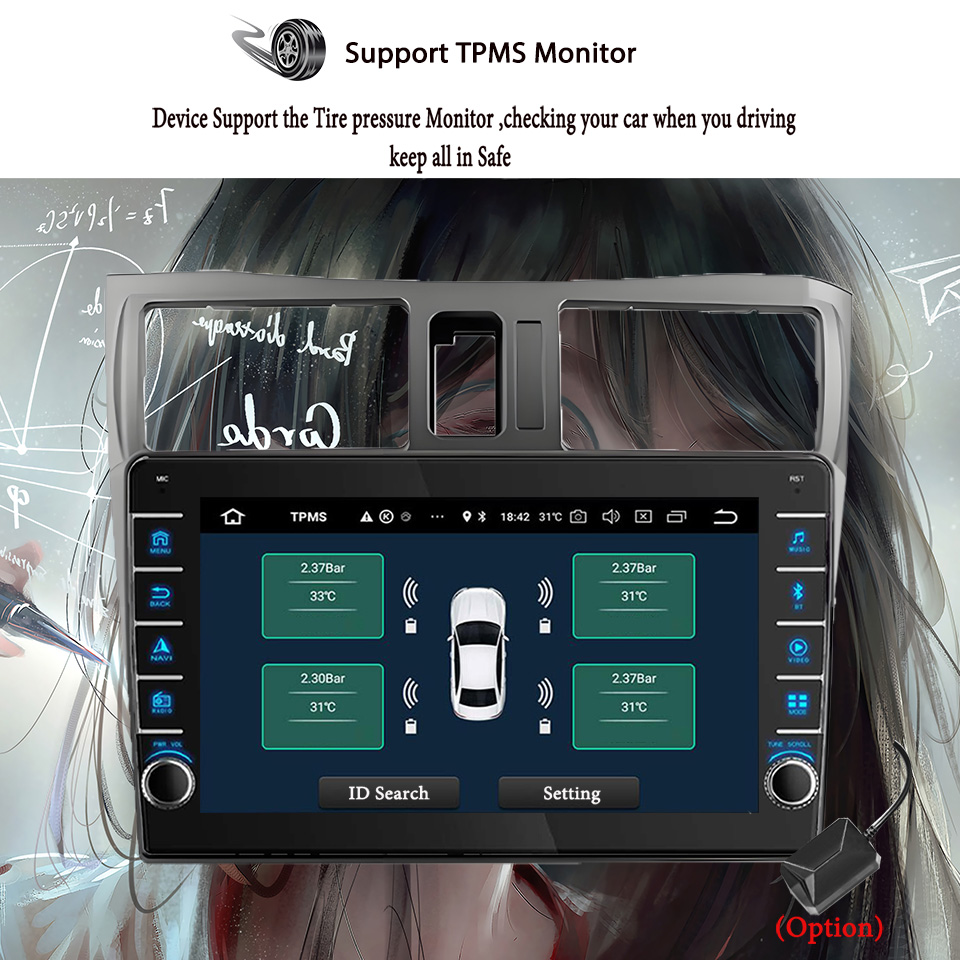 8G+128G Android 14 dla Nissan  – Tablet Danish Mobile & Accessories recenzja i cena