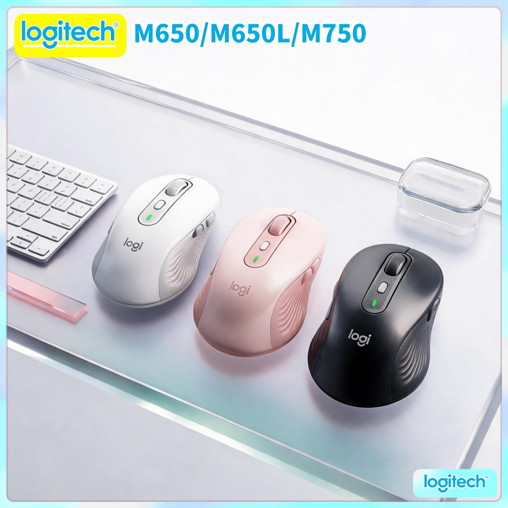 Mysz Bluetooth M750 z cichym k – Logitech Tablet Accessories recenzja i cena